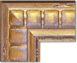 Chateau Brass Antique Concave Rounded framing