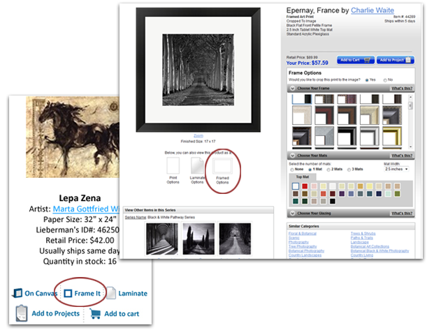 How to custom framing