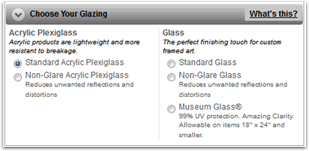 Choose your glazing