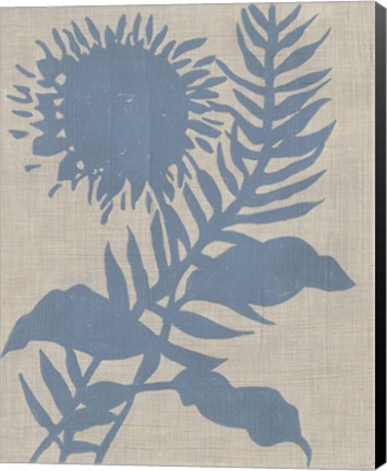 Framed Dusk Botanical V Print