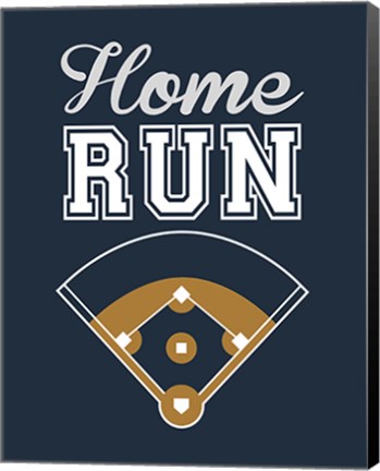 Framed Home Run II Print