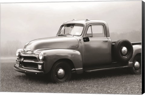 Framed 1954 Chevy Pick-Up Print