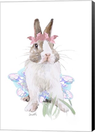 Framed Ballet Bunny IV Print