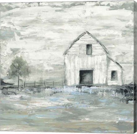 Framed Iowa Barn II Print