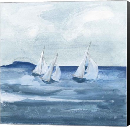 Framed Sailboats VIII Print