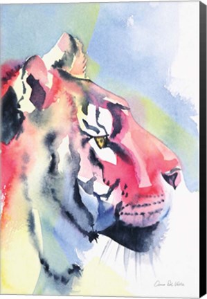 Framed Tiger Portrait Print