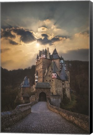 Framed Fairytale Castle Print