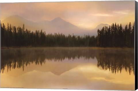 Framed Twilight Reflection Print