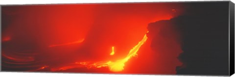 Framed Kilauea Volcano Hawaii HI USA Print