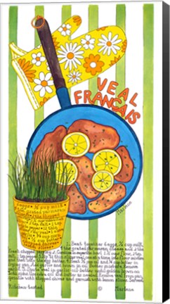 Framed Veal Francais Print