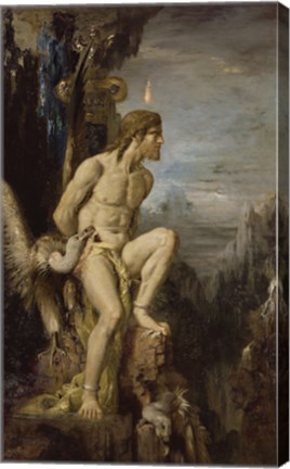 Framed Prometheus, 1868 Print