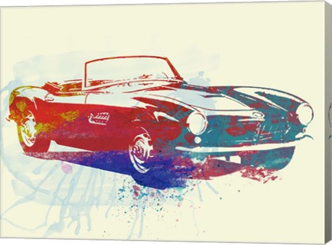 Framed BMW 507 Print