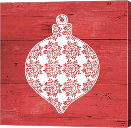 Framed Nordic Holiday XIV Print