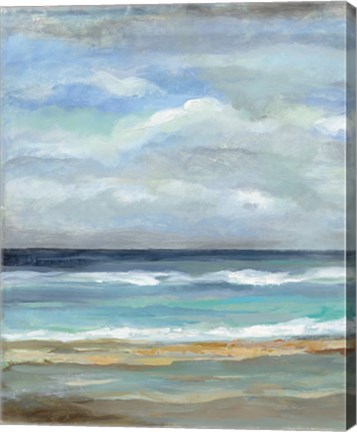 Framed Seashore VII Print