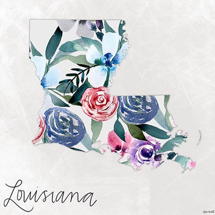 Framed Louisiana Print
