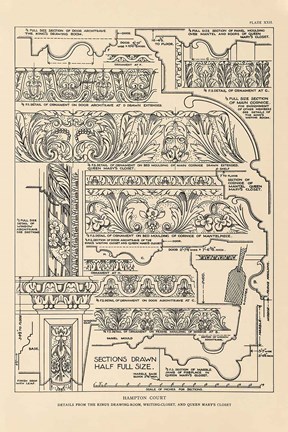 Framed English Renaissance XII Print