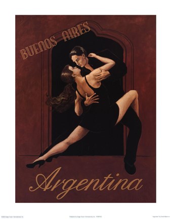 Framed Argentina Print