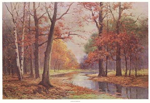 Framed Autumn Glade Print
