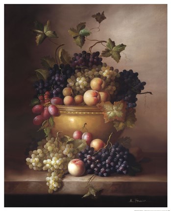 Framed Bordeaux Fruit Print