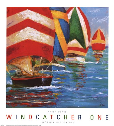 Framed Windcatcher One Print