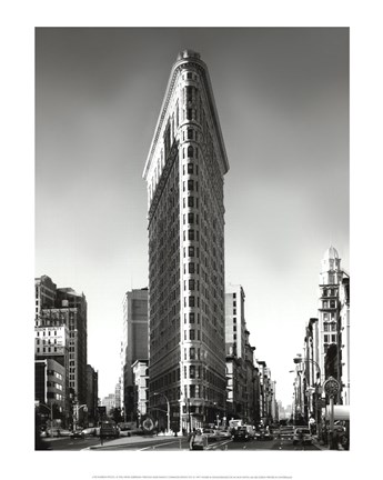 Framed New York, New York, Flatiron Building Print