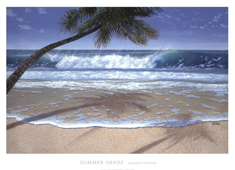 Framed Summer Shade Print