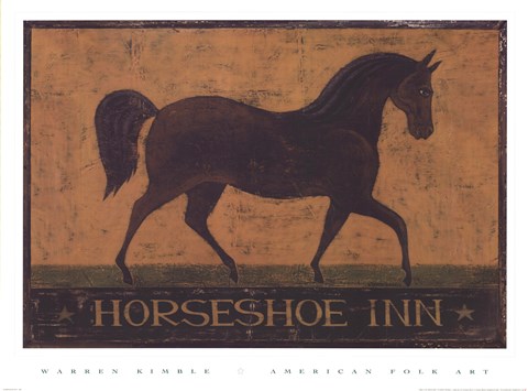 Framed Horseshoe Inn Print
