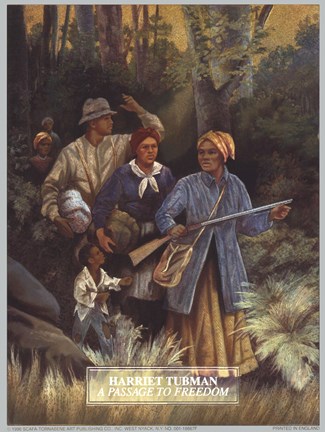 Framed Harriet Tubman Print