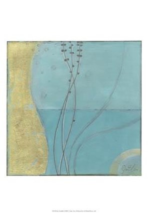 Framed Sea Tendrils I Print