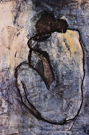 Framed Blue Nude, c.1902 Print