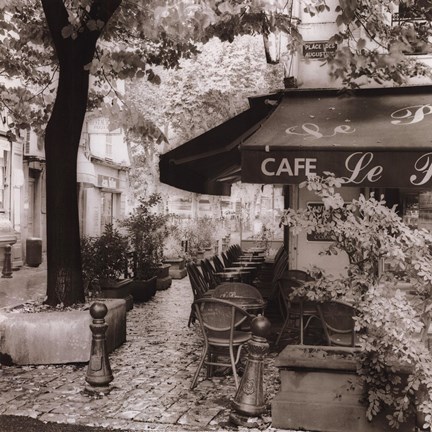 Framed Cafe, Aix-En-Provence Print