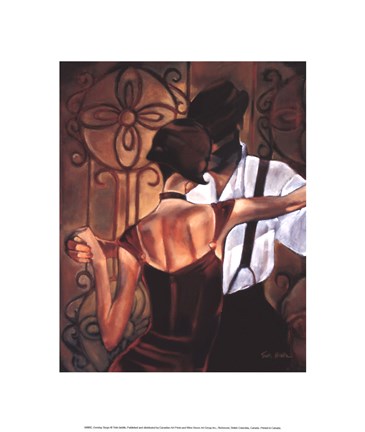 Framed Evening Tango Print
