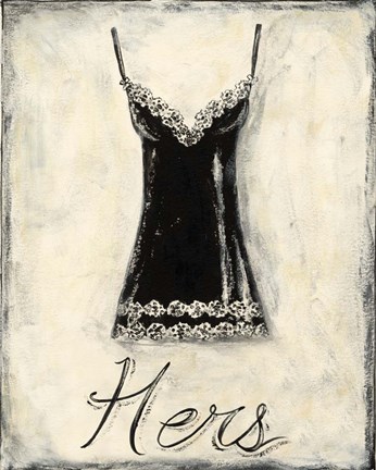 Framed Hers- French Lace Print