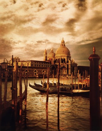 Framed Venezia Sunset II Print