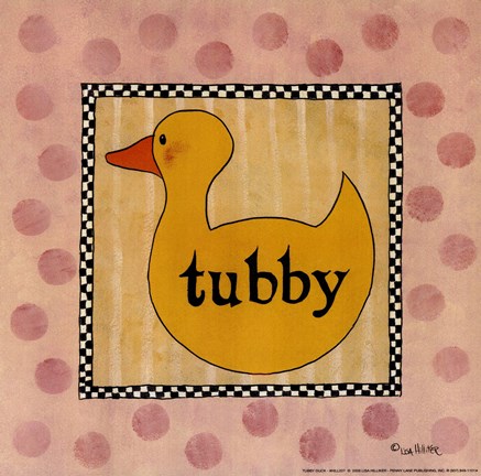 Framed Tubby Print