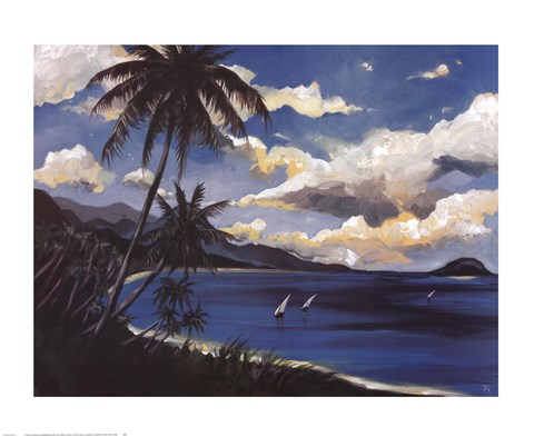 Framed Caribbean Paradise Print