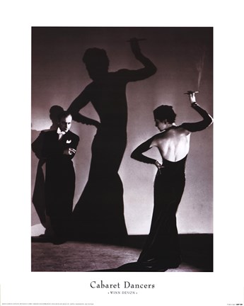 Framed Cabaret Dancers Print