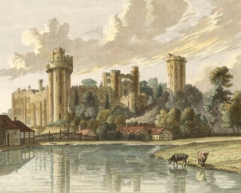 Framed Warwick Castle Print