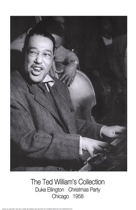 Framed Duke Ellington Print