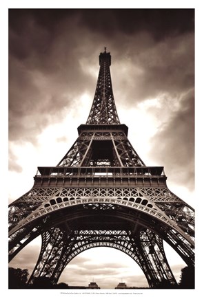 Framed Eiffel Tower Print