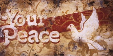 Framed Your Peace Print