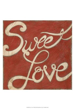 Framed Sweet Love Print
