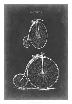 Framed Vintage Bicycles II Print