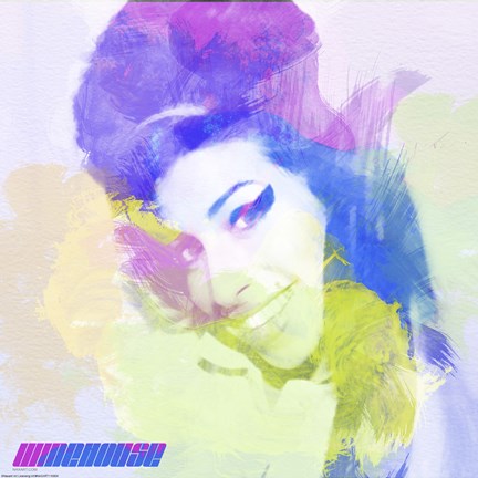 Framed Amy Winehouse Print