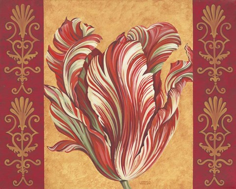 Framed Tulip Power III Print