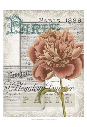 Framed Musical Paris IV Print