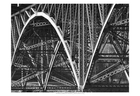 Framed Structural Details IX Print