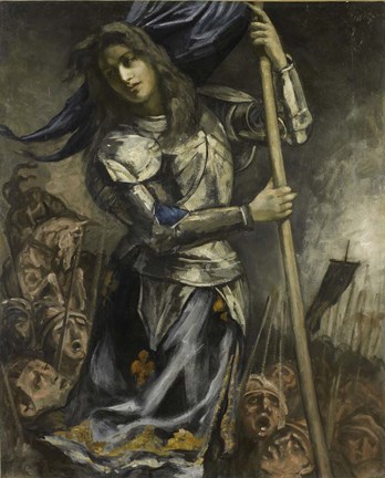 Framed Joan of Arc, 1930 Print