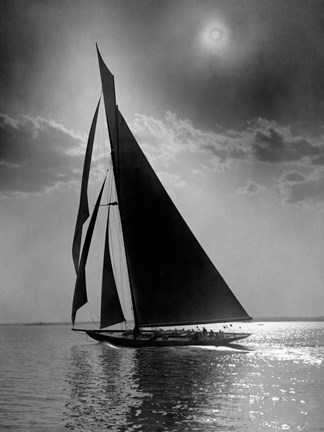 Framed Vanitie during the America&#39;s Cup, ca. 1900-1910 Print