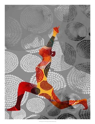 Framed Yoga Pose IV Print